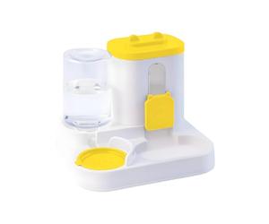 Automatic Cat Feeder - 2-in-1 Spill-Proof Pet Food And Water Dispenser, Large Capacity Combo Bowl Set For Multi-Pet Households, Vacation Home Auto Feeder For Cats Dogs, For Kittens Puppies Bunnies