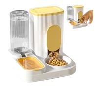 Automatic Cat Feeder, Pet Supplies, Large Capacity Dry Food Dispenser, Removable Food Bowl, Water Bowl for Puppy, Kitten, and Small Animals, 10.83x10.71x10.24 inches