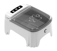 Automatic Cat Feeder - Timed Auto Cat Feeder | Electric Food Dispenser | Dry Feeding Pet Bowl for Small Dog, Automatic Lid Opening Timer, Sensor Pet Food Dispenser