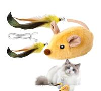 Automatic Cat Play Kit, Pet Entertainment Toys, Cat Motion Toy, Fun Cat Exercise Toys, Remote Controlled Mice Toy, Automatic Cat Exercise Tool, Kitten Activity Toys, Stimulating Cat Toys, Cat Hunting