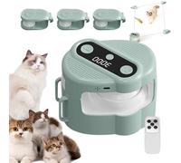 Automatic Cat Toy - Automatic Exercise Treadmill | Quiet Treadmill Game with Remote Control | Cat Enrichment Toys with Adjustable Speeds | for Home Living Room Kitchen Apartment Corner Play Area Alone