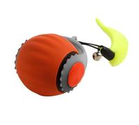 Automatic Cat Toy Ball, Adjustable Fast Rolling, On Carpet Built-In Bell