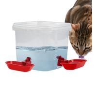 Automatic Cat Water Dispenser - 3L Dynamic Wide Mouth Pet Waterer for Home Dorm Apartment | BPA Free PP Tank with Circulating Pump System, Quiet Hydration Bowl for Bedroom Living Room Balcony