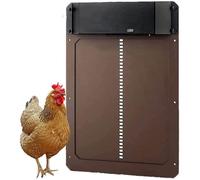 Automatic Chicken Coop Door with Light Sensing, Porte de Poulailler Automatique avec détection de la LumièRe, Minuterie d'ouverture