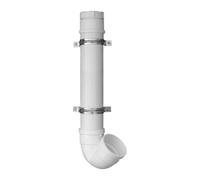Automatic Chicken Feeder - Pipe-Type No-Waste, Leak-Proof Grain Cont | Pipe-Style Poultry Feeder - Anti-Spill Grain Tube, Weatherproof Storage Cylinder, Gravity-Fed Dispensing Port, Clear Viewing