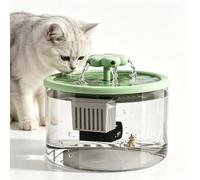 Automatic Circulating Pet Water Fountain,25db Pet Drinking Fountain (c) | Fuente de agua automática para gatos con Filtración Dispensador de agua recirculada, nivel de agua visible de 1,5 l Level