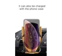 Automatic Clamping Wireless Car Charger Charging Mount for iPhone for Samsung