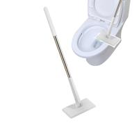 Automatic Cloth Clamping Flat Mop - Small Mop For Home Bathroom Cleaning | 360 Rotatable Lazy PersonMop For Hardwood & Tile | Universal Rag & Face Towel Clip Design