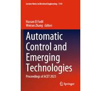 Automatic Control and Emerging Technologies: Proceedings of Acet 2023
