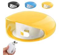 Automatic Cord Reel, Upgrade Retractable Extension Travel Cord Organizer, Headset Cable, Data Charging, For Travel (Yellow)
