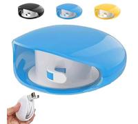 Automatic Cord Reel, Upgrade Retractable Extension Travel Cord Organizer, Headset Cable, Data Charging, For Travel (Blue)