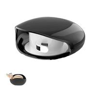Automatic Cord Reel, Upgrade Retractable Extension Travel Cord Organizer, No More Tangled Cords, for Usb Cables, Headset Cable, Data Charging (Black,One)