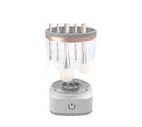 Automatic Cosmetic Brush Cleaner Tool, Fast Electric Makeup Brush Cleaner and Dryer for All Ages, Ideal for Friends, Beauticians, and Makeup Lovers, Automatic Fast Foundation Brush Dryer for All Age