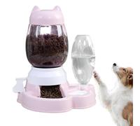 Automatic Dog Feeder - Distributeur d'eau pour chien | Treat Puzzle For Interactive Play With Slow Feeder And Water Dispenser, Puppy Puzzle Toys For Enrichment, Mental Stimulation, Slow Eating