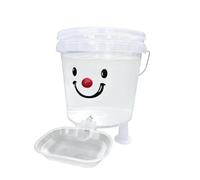Automatic Dog Water Dispenser - Large Capacity Leakproof Visual Waterer | Dog Water Bowl Dispenser for Puppies Kittens and Pets | Indoor Outdoor Travel Dorm Home Use | Pet Drinking Station