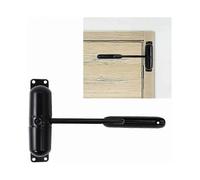 Automatic Door Closer, Safety Spring - Easy Installation To Turn Swinging Doors Into Self-closing Doors - Black9.82.5cm