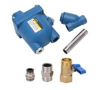 Automatic Drain Valve for Compressor | Aluminum Alloy Pneumatic Drainer for Compressed Gas Reservoirs/Systems | 2.5MPa Highest Pressure, DN15 Inlet