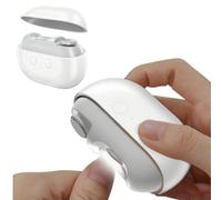 Automatic Electric Nail Clippers- Automatic Fingernail Cutter Type-C Charging Electric Nail Polisher with Light Safety Nails Clipper for Babies, Kids, Adults, Elderly