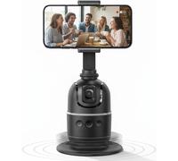 Automatic Face Recognition Tripod,360° Rotating,Selfie Monitor,Intelligent Recording Function,Gesture Control,No App Needed For Vlogs And