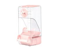 Automatic Feeder for Bird, Top Fill Hummingbird, Feeding Station, Bird Cage Food Container for Parakeets, Cockatiels, Canaries, Parrots, 3.74x4.13x8.07 inches