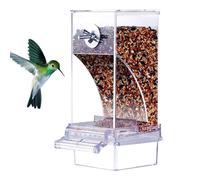 Automatic Feeder for Birds, Bird Feeder for Parrot Cage, Parakeet Cage Food Feeder, No Bird Feeder Cage Accessoires, Cage Food Feeder for Birds, Automatic Bird Cage Feeder