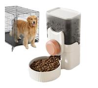 Automatic Feeder for Cage - ABS Material | Dog Cage Water Dispenser, Auto Refill Rabbit Feeder | Small Animal Food Dispenser for Hedgehog, Cat, Chinchilla, Ferret, Kitten, Guinea Pig, Puppy