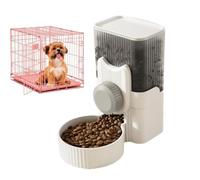 Automatic Feeder for Cage - ABS Material | Dog Cage Water Dispenser, Auto Refill Rabbit Feeder | Small Animal Food Dispenser for Hedgehog, Cat, Chinchilla, Ferret, Kitten, Guinea Pig, Puppy