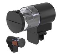 Automatic Fish Aquarium, Smart Timer 100ml Large Capacity Fish Automatic Feeder for Small Tank, Turtle, Shrimp, Home, Apartment, Office, Travel, Vacation, and Weekend Use