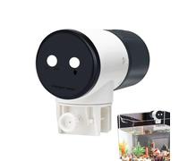 Automatic Fish Feeder, Electric Aquarium Feeder with Two Gear Timer, Silent Auto Food Dispenser, 200ml Feed Box, Timer Auto Fish Food Dispenser for Traveling, 15x11cm