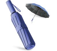 Automatic Folding Umbrella,Automatic Folding Umbrella,p Windproof Folding Umbrella,Compact Windproof Automatic Umbrella with 60 Ribs for Men and Women.[V753]