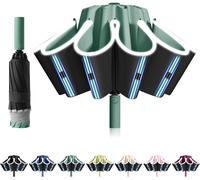 Automatic Inverted Compact Umbrella-Auto Open/Close,10 Ribs Windproof-Diameter 105 Cm-Weatherproof For Men And Women.[V871]