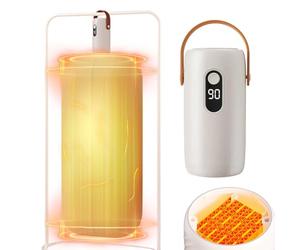 Automatic Ironing Machine - Portable Fast Drying, 110V-220V Small Clothes Dryer with Inflatable Shirt Ironing | (EU Plug)Smart Hot Air Portable Dryer for Dorm, College, Hôtel, RV, Home, Business Trip