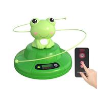 Automatic Jump Rope Machine, Intelligent Remote Controlled Fitness Spinner with Adjustable Speed and Stable Base, Interactive Cardio Game for Kids, Teens, Boys, Girls, and Family Exercise Training