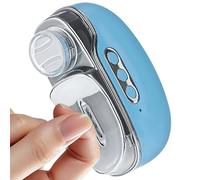 Automatic Nail Clipper - Electric Toenail Grinder for Adjustable 3 Speed | Quiet Rechargeable Nail File with Scraps Collector, Adults Kids Men Women Feet for Manicure Pedicure Ingrown Nails Care