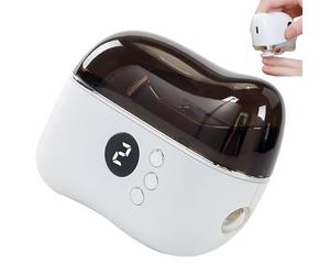 Automatic Nail Clippers - 3 Speed Portable, Safety Electric Trimmer Cutter Precision Quiet Rechargeable USB Powered Anywhere Anytime Use | for Men Senior Children Kids Home Travel Salon Grooming Feet