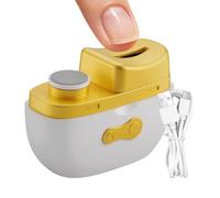 Automatic Nail Trimmer Adjustable 3 Speed Anti Pinch Cutter File | Automatic 3-speed Nail Trimmer With Anti-pinch Cutter And Built-in File For Convenient, Controlled Nail Grooming.