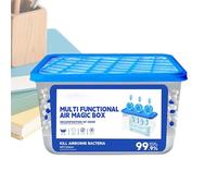 Automatic Odor Box - Scented Deodorizer for Kitchen | Plant Extracts with Marine Fragrance, 350ml Long-Lasting Freshener, Indoor Bathroom Car Pet Area, Home, Hotel, Office, Wardrobe, Shoe Cabinet