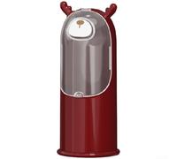 Automatic Paper Cup Holder Plastic Transparent Cover(Red)