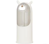 Automatic Paper Cup Holder Plastic Transparent Cover(White)