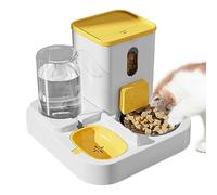 Automatic Pet Feeder - Distributeur automatique et distributeur d'eau 2-en-1 | Distributeur de nourriture pour animaux | Cat Food Feeders | Grande capacité Pet Food Feeders with Water Distributeur for