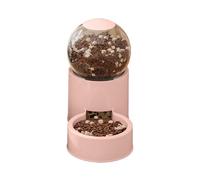 Automatic Pet Feeder - Dog Cat Auto Feeding Bowl | Large Capacity Water Dispenser Food Storage System Leak Resistant Pet Care Station for Home, Travel, Vacation Or Indoor Outdoor Use