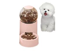 Automatic Pet Feeder Feeding System, Dog Auto Feeding Bowl Design, Large Capacity Water Dispenser Use, Durable Food Water Supply Build, Home Vacation Indoor Living Room Travel Weekend Trip Bac