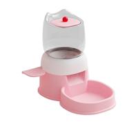 Automatic Pet Feeder - PP, 32x27x18cm 2L Food Dispenser Press Design | Dry Food Bowl for Cats & Dogs, Automatic Feeder for Cage, Workplace, Outdoor, Backyard, Patio, Indoor, Home Use