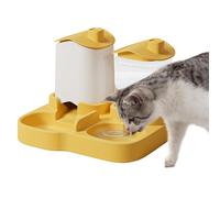 Automatic Pet Feeder, Water Food Dispenser, 12,8 x 11,81 x 9,84 Inches Spill Proof Bowl with ABS PP Build, Large Capacity Feeder Design with Water, Pet Style with Cleaning, Feeding Accessory for Cats