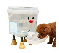 Automatic Pet Water Dispenser | PP, 3L Or 5L, Fed | No Power Required | Self Watering Bowl for Dogs Cats, Indoor Outdoor, Large Capacity