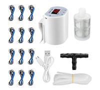 Automatic Plant Waterer Indoor, 3,15 x 2,36 x 1,97 pouces, Self-Watering Device, Adjustable Timer Controller, Smart Drip Irrigation Kit System for Houseplants Balcony Garden Greenhouse