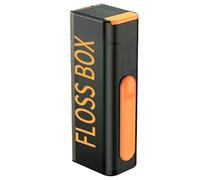 Automatic Pop-Up Floss Pick Dispenser | Portable Floss Box with 10 Picks, Refillable Storage Case, Hygienic Design; Perfect for Daily Care, Home, Travel, and Office Desks
