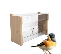 Automatic Quail Feeder and Water Cup Set, Bird Cage Food Dispenser for Parakeets Budgies Peony, Easy-Mount Feeding Box for Small Pets, Poultry Water Feeder, 1 Piece