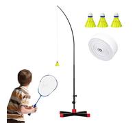 Automatic Rebound Badminton Trainer, Portable Foldable Rebound Trainer | Badminton Self-Training Tool for Women Men Teens Indoor Outdoor Home Backyard