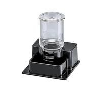 Automatic Reptile Water Feeder - Detachable Drinking Bowl, Tortoise Water Dish for Hydrating, Feed Reservoir, Harmless Resin Base with Steady Flow Filter, Hygiene Support Tool for Reptile Care